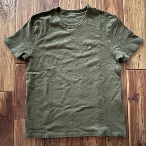 All Saints short sleeve textured crew neck L NWT